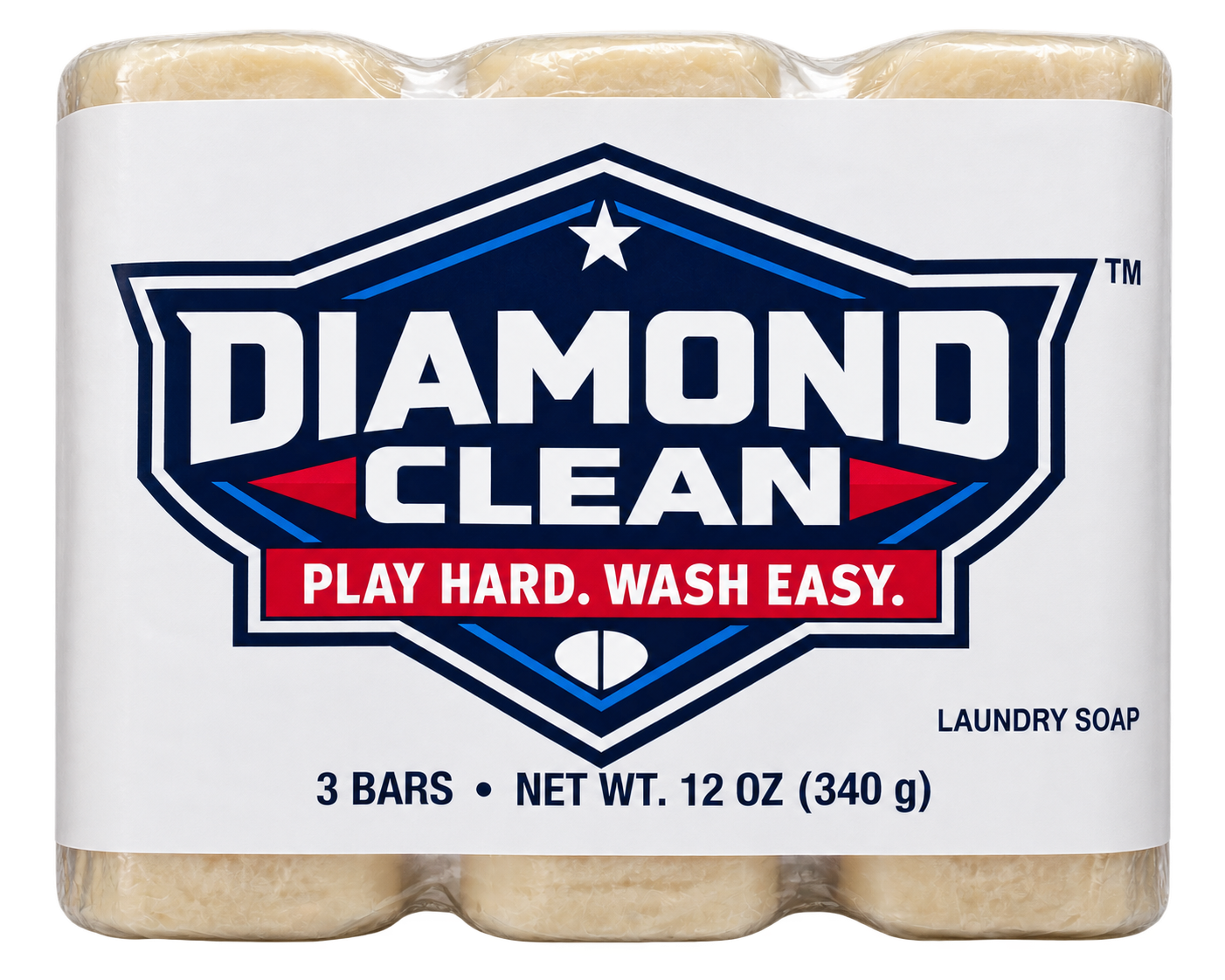 Diamond Clean three bar pack